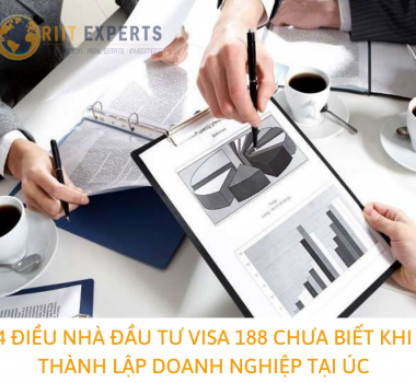 4 ĐIỀU NHÀ ĐẦU TƯ VISA 188 CHƯA BIẾT KHI THÀNH LẬP DOANH NGHIỆP TẠI ÚC